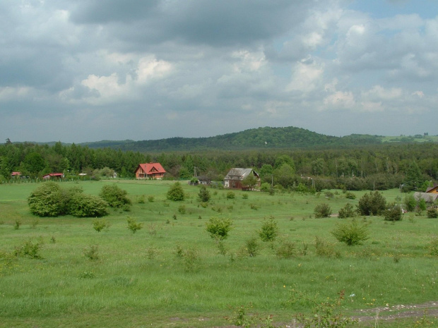 Góra Januszówka widok spod zamku