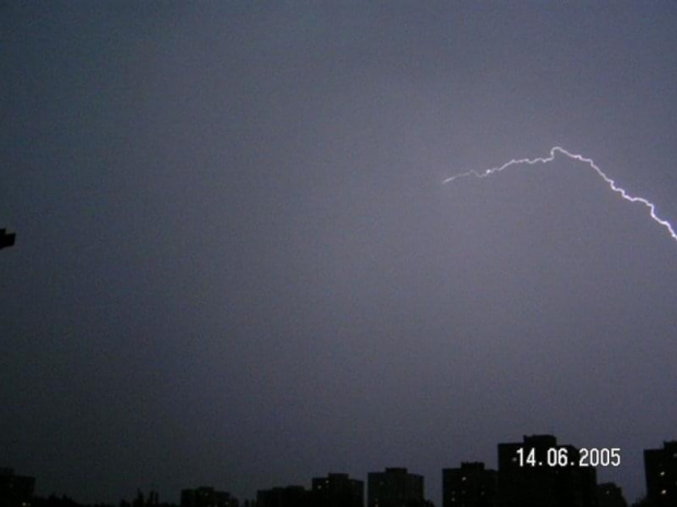 Burza..nad miastem