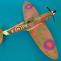 Samolot mysliwski Spitfire Mk II 1:33 TH by Gulumik