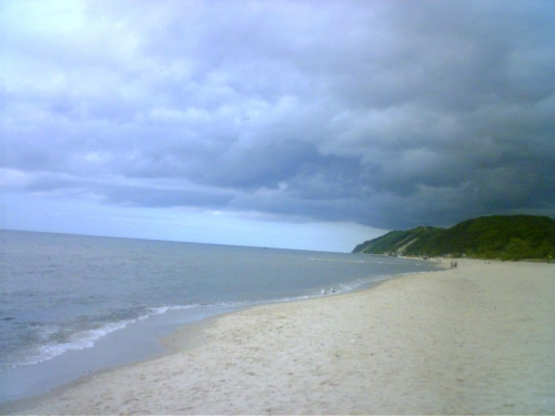 #pobierowo #Maj2006 #urlop #wczasy #plaża #spacer #morze #bałtyk #piasek #wybrzeże #fale #chmury #brzeg #BrzydkaPogoda