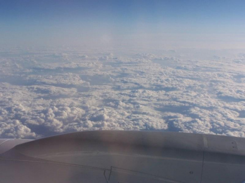 #niebo #chmury #samolot