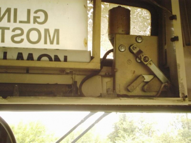 25 mechanizm wycieraczki i tablica kierunkowa #jelcz #mzk #tomaszów