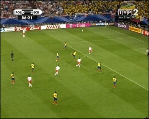 Mecz PL - Ekwador druga połowa