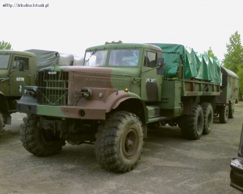 KRAZ 255 B na wyposażeniu Wojska Polskiego
---------
fot- JAN WOTA