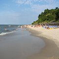 Jastrzębia Góra - plaża