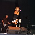 Doda Elektroda i Zespół VIRGIN podczas koncertu - Studio Lato Radia Białystok 2006