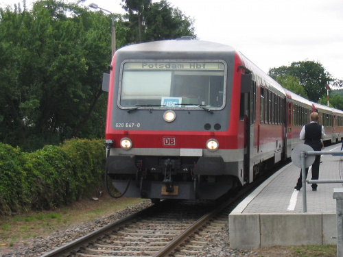 Usedom 2005 . transport na wyspie i okolicach