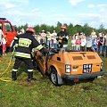 Na zdjęciach strażacy z JRG w Brzegu, którzy to zaprezentowali przy współudziale naszej OSP pokaz ratownictwa drogowego.Druchowie z naszej OSP ugasili samochód, a druchowie z JRG pocieli. Pokaz odbył się 11.06.2006 , podczas festynu w naszej miejscowoś...