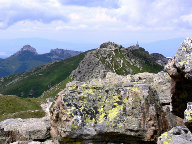 Kasprowy został daleko z tyłu. Giewont jeszcze dalej