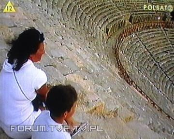 Urszula Rzepczak: Obieżyświat II - Riwiera Anatolijska - Pamukkale - Hierapolis, 03.09.2005, Polsat 2 International. Więcej na: www.forum.tvp.tv.pl