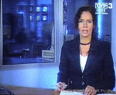 Magdalena Michalak - dziennikarka, prezenterka, redaktor ŁWD (Łódzkie Wiadomości Dnia) TVP3 Łódź