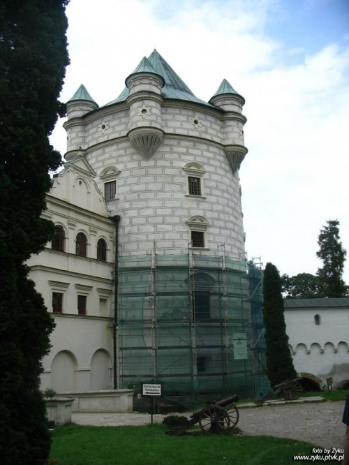 Zamek w Krasiczynie - Baszta Królewska
