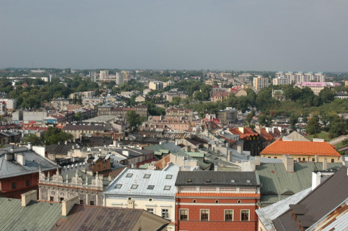 Zdjęcia Lublina z Wieży Trynitarskiej #Lublin