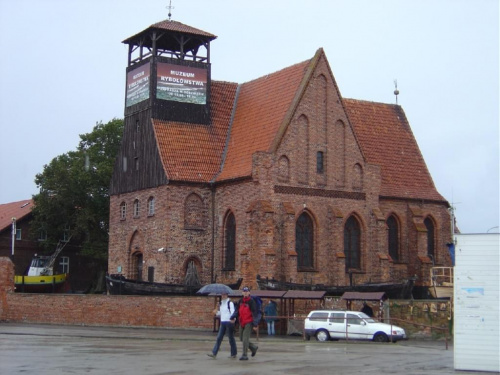 Muzeum rybołówstwa (dawny kosciół protestancki) . #Hel