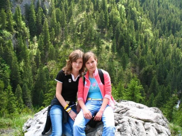 Dolar i Marta na skale:) Zakopane 2006