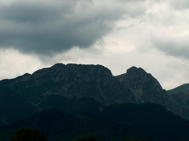 Widok z Zakopca na ...gejowa górke