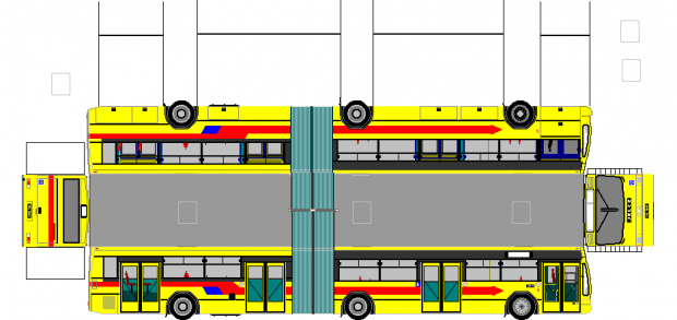 #MPK #KomunikacjaMiejska #rysunek #model #autobus #paperbus #tramwaj