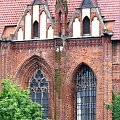 Malbork - spojrzenie w okna katedry zamku wysokiego