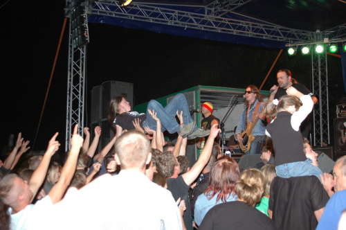 Koncert zespołu Oddział Zamknięty w Józefowie nad Wisłą dn. 15.08.2006 #OddziałZamknięty