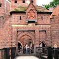 Malbork - brama wjazdowa zamku wysokiego