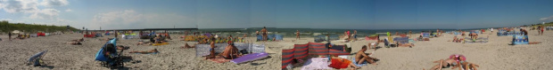 Morze, Dziwnów, panorama #MorzeDziwnówPlażaPanorama