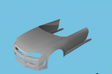 #RenderNissanSkylineBlender