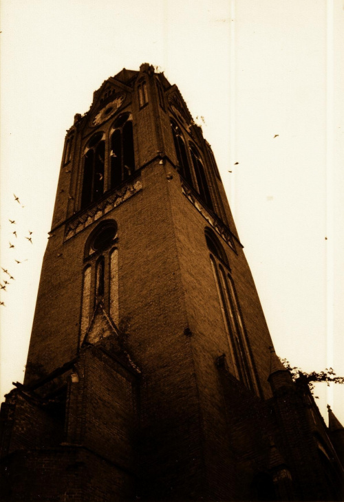 #ruiny #wieża #kościół #gothic