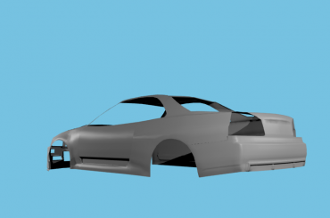 #NissanSkylineRenderBlender